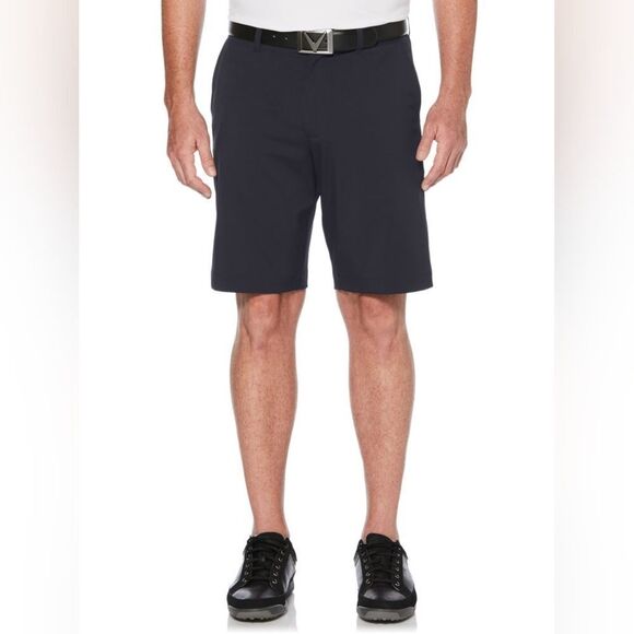 Callaway Navy Stretch Solid Short with Active Waistband Size 32 NWT 6 0277 - Picture 1 of 7